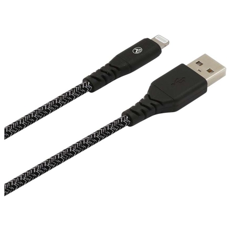 Tellur Green Data cable USB to Lightning 2.4A 1m nylon black
