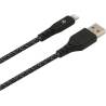 Tellur Green Data cable USB to Lightning 2.4A 1m nylon black