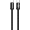 Tellur Minimalist USB-C to USB-C Cable 3A 1m Black