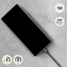 Tellur Minimalist USB-C to USB-C Cable 3A 1m Black