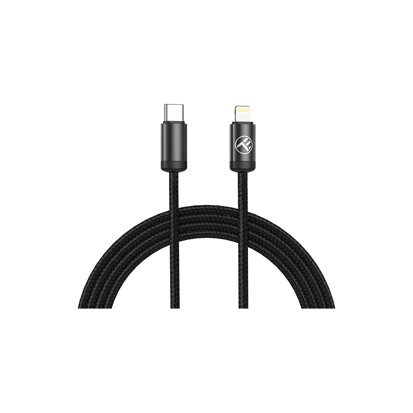 Tellur Minimalist USB-C to Lightning  Cable 3A 1m PD27W Black