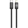 Tellur Minimalist USB-C to Lightning  Cable 3A 1m PD27W Black