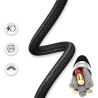 Tellur Minimalist USB-C to Lightning  Cable 3A 1m PD27W Black