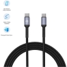 Tellur Type-C To Type-C Cable 3A 60W 1m Black