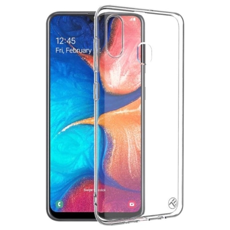 Tellur Cover Basic Silicone for Samsung Galaxy A20 transparent