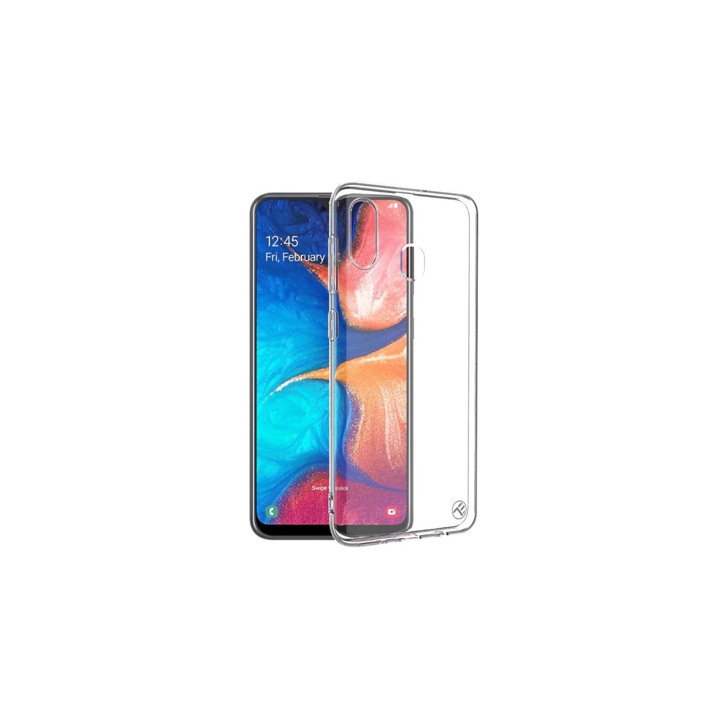 Tellur Cover Basic Silicone for Samsung Galaxy A20 transparent