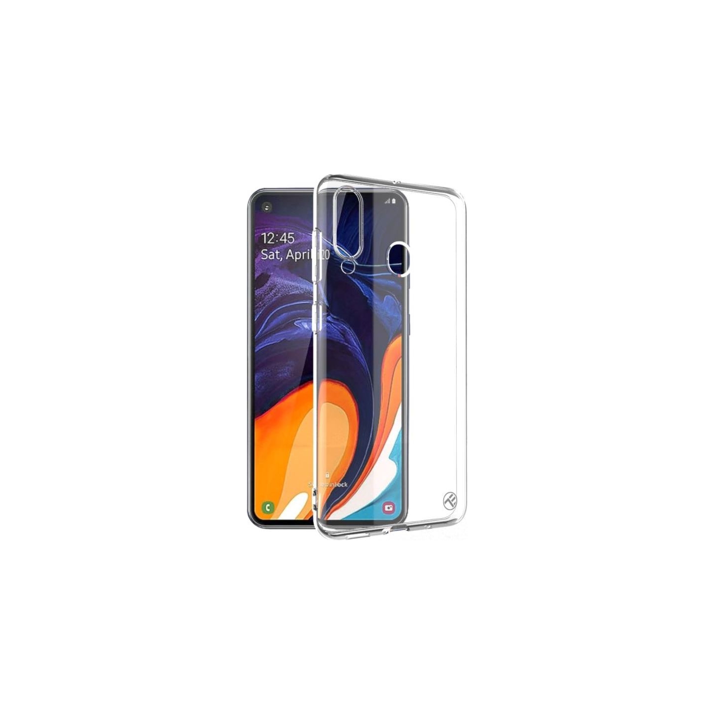 Tellur Cover Basic Silicone for Samsung Galaxy A60 transparent