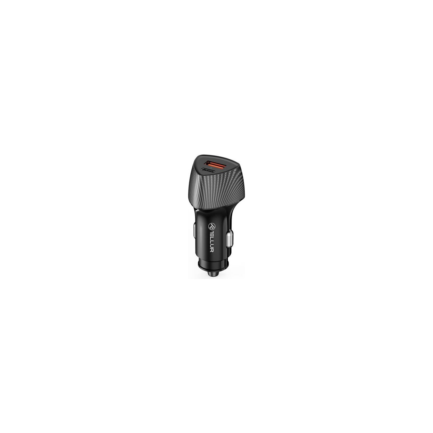 Tellur FCC10 car charger 38W, 6A (PD20W + QC3.0) black