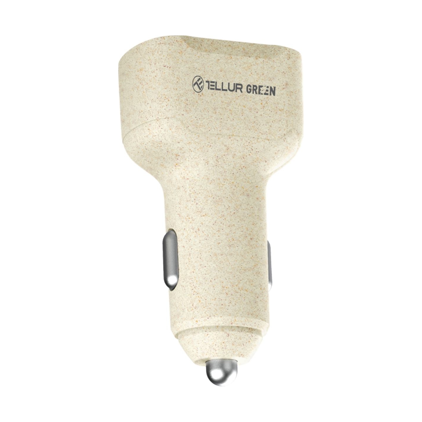 Tellur Green car charger, 36W, 6A (PD18W + QC3.0) cream