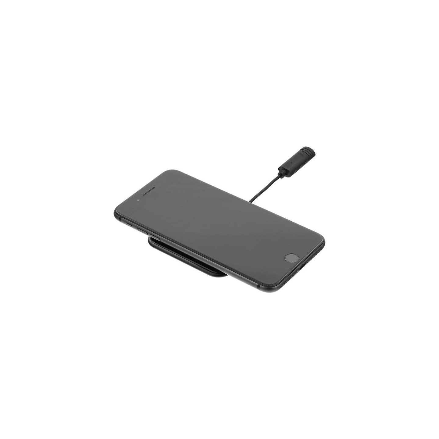 Tellur Qi Ultra-Slim Wireless Fast Charging Pad WCP03, 10W, Qi Certified, Tempered Glass Black