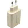 Tellur Green 38W dual port charger Type-C PD20W + USB QC3.0, cream