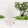 Tellur Green 38W dual port charger Type-C PD20W + USB QC3.0, cream