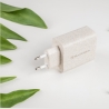 Tellur Green 38W dual port charger Type-C PD20W + USB QC3.0, cream
