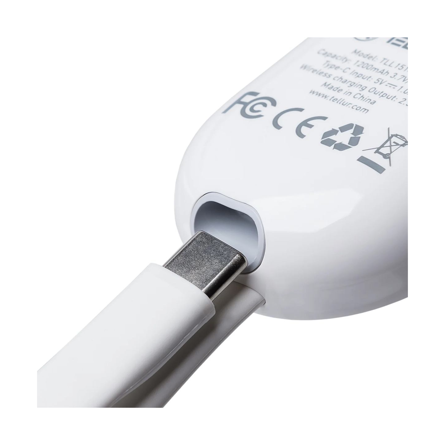 Tellur wireless powerbank charger compatible with Apple watches 1200mAh