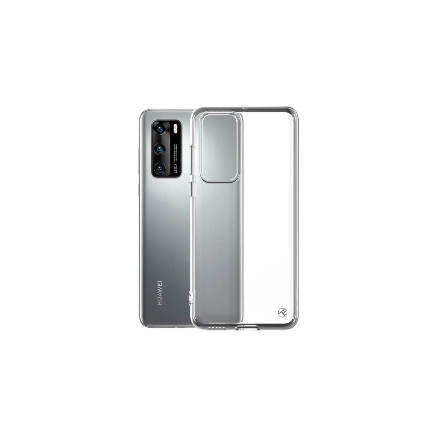 Tellur Cover Basic Silicone for Huawei P40 transparent