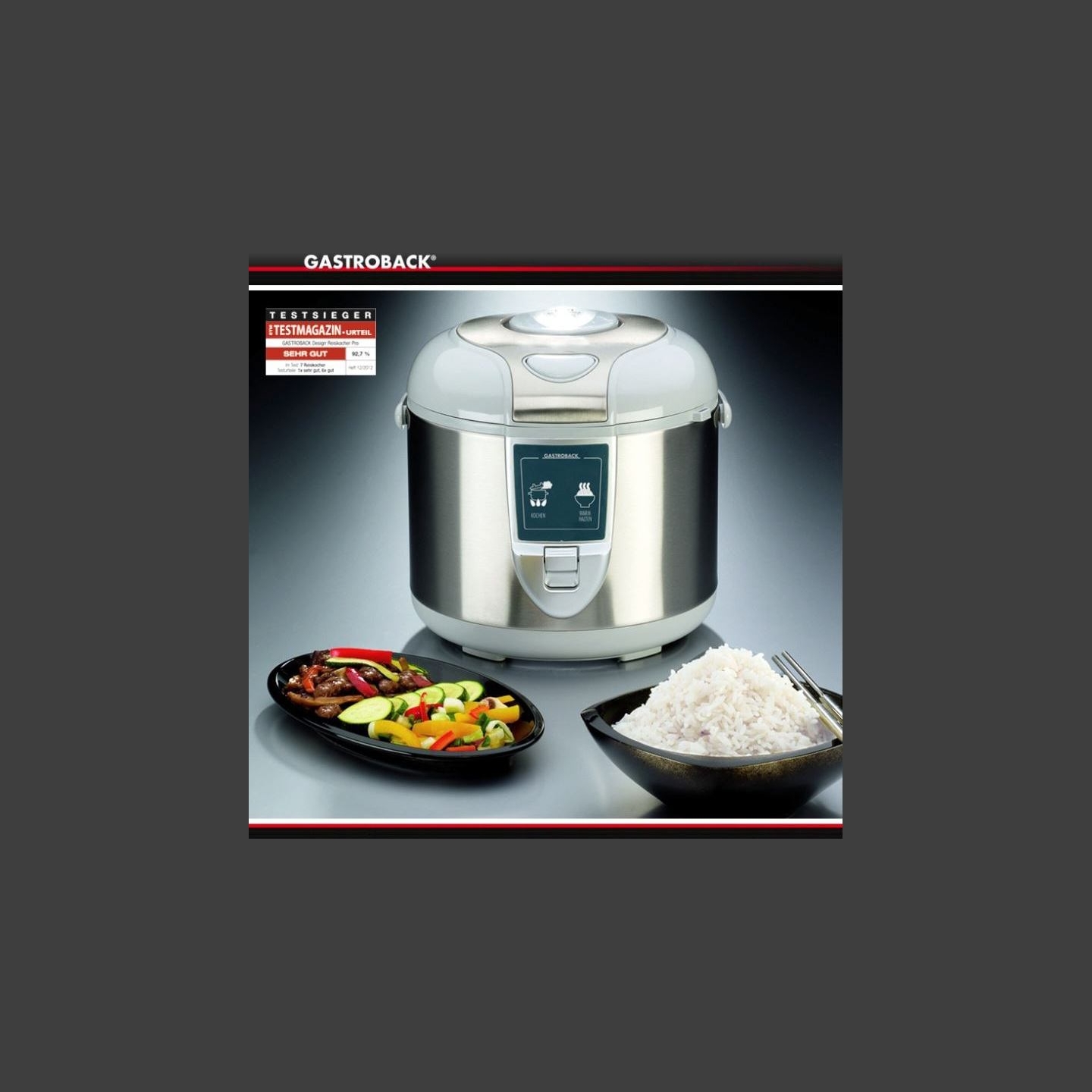 Gastroback 42518 Design Rice Cooker Pro