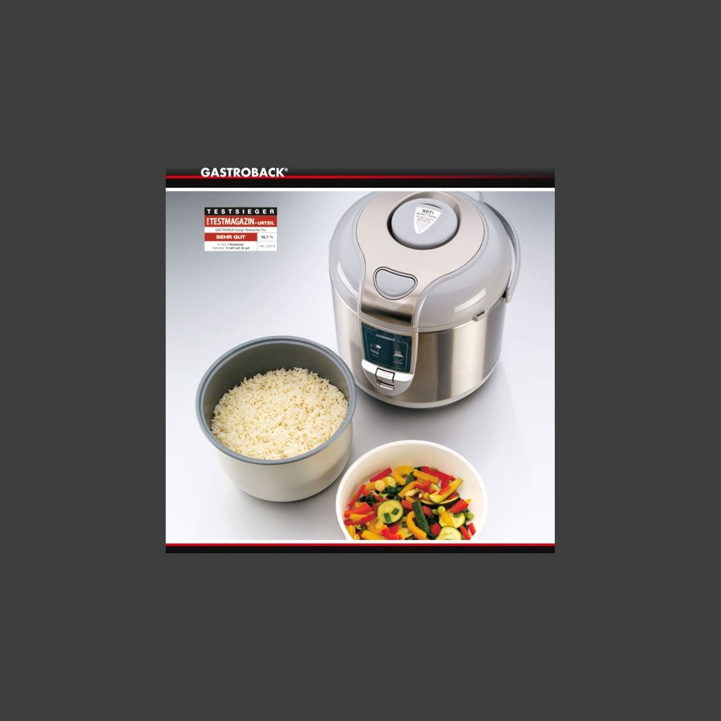 Gastroback 42518 Design Rice Cooker Pro