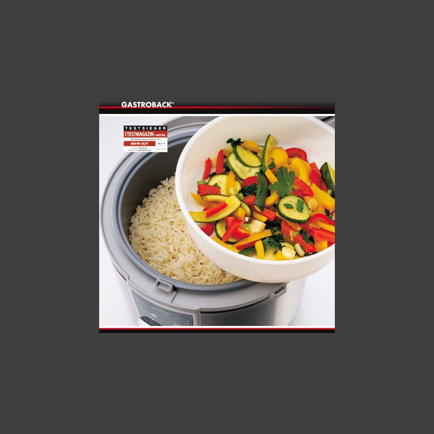 Gastroback 42518 Design Rice Cooker Pro