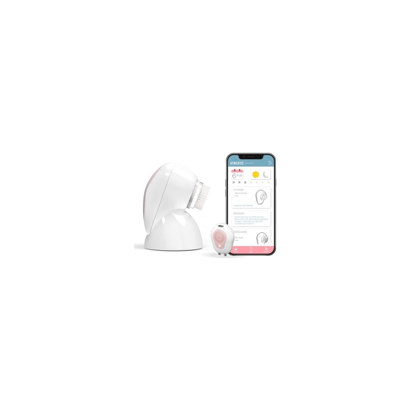 Homedics FAC-700-EU Cleasing Brush With Analyser