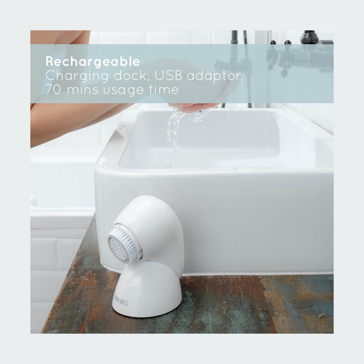 Homedics FAC-600-EU Compact Cleasing Brush