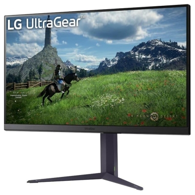 LG LCD Monitor|LG|31.5"|Panel IPS|2560x1440|16:9|180Hz|1 ms|Pivot|Height adjustable|Tilt|Colour Black|32GS85Q-B