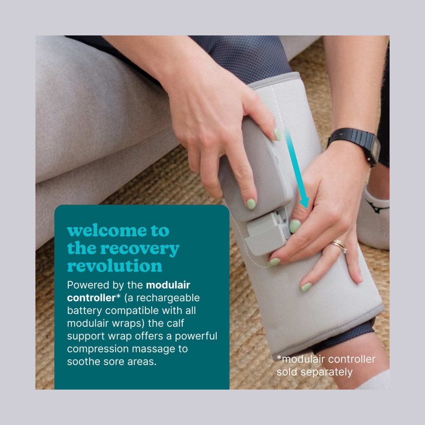 Homedics SR-CMC10H Modulair Calf Wrap Massager