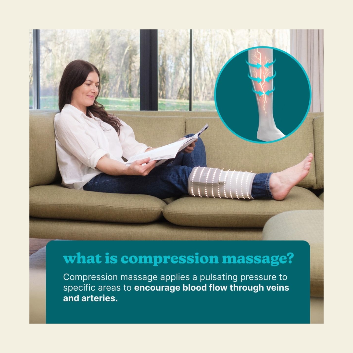 Homedics SR-CMC10H Modulair Calf Wrap Massager