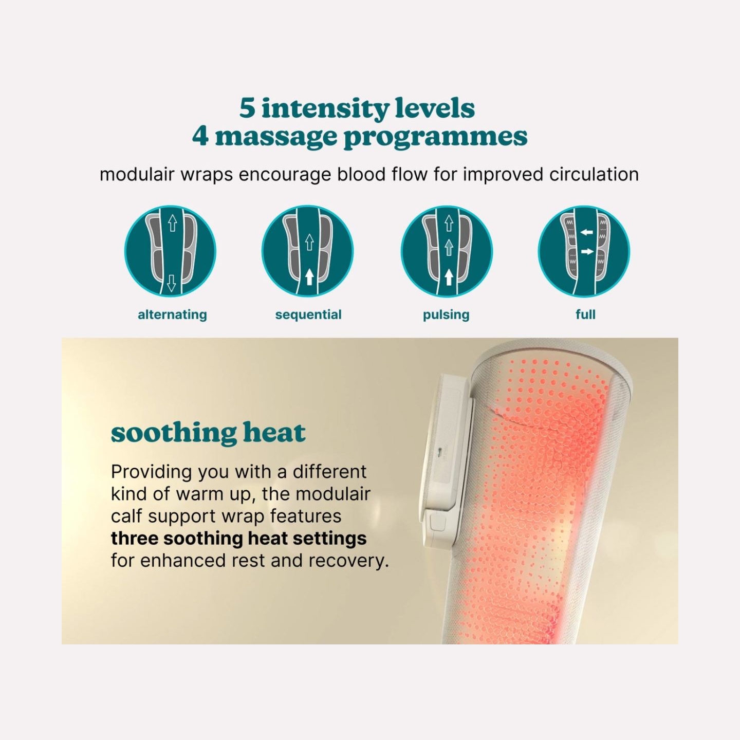 Homedics SR-CMC10H Modulair Calf Wrap Massager