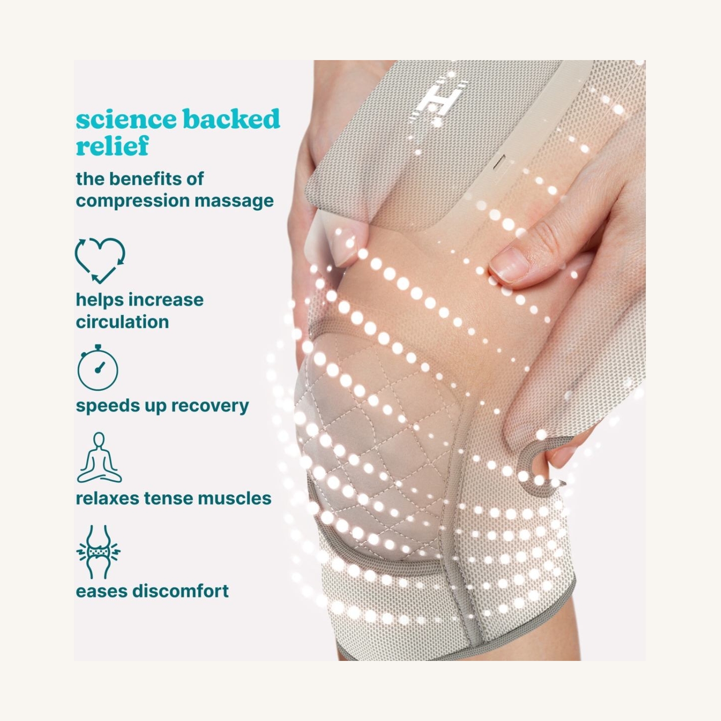 Homedics SR-CMK10H Modulair Knee Wrap