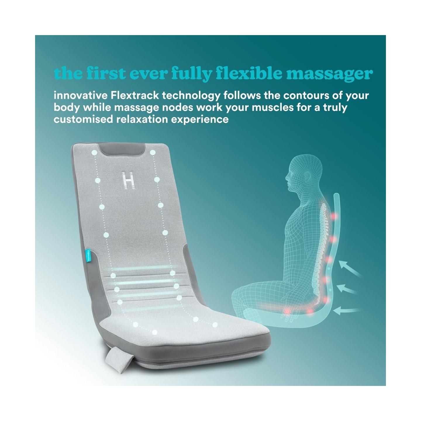 Homedics MCS-512H-EB Flex Back Cushion