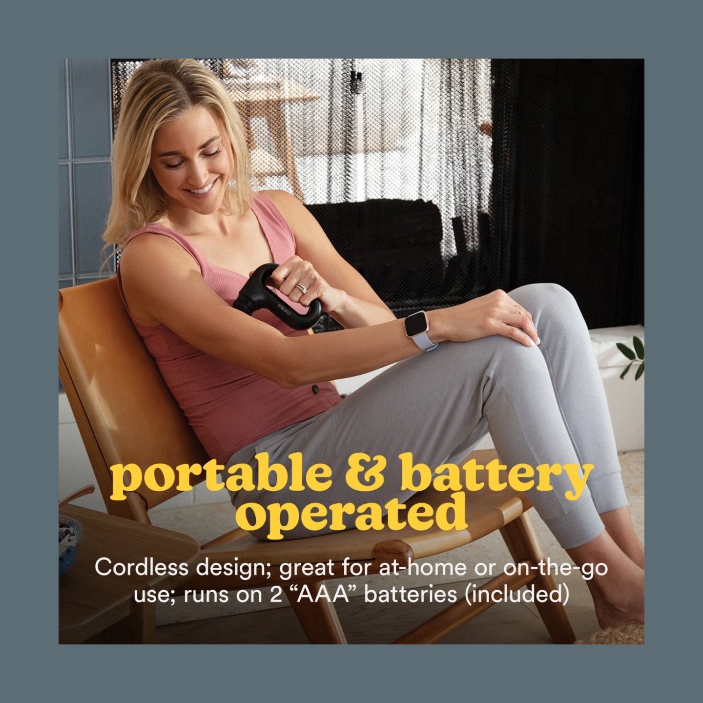 Homedics HHP-120BK Portable Vibration Massage Gun