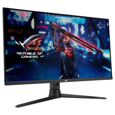 Asus LCD Monitor|ASUS|32"|Gaming/4K|Panel IPS|3840x2160|16:9|160Hz|Matte|1 ms|Swivel|Height adjustable|Tilt|Colour Black|90LM08B