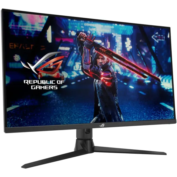 Asus LCD Monitor|ASUS|32"|Gaming/4K|Panel IPS|3840x2160|16:9|160Hz|Matte|1 ms|Swivel|Height adjustable|Tilt|Colour Black|90LM08B