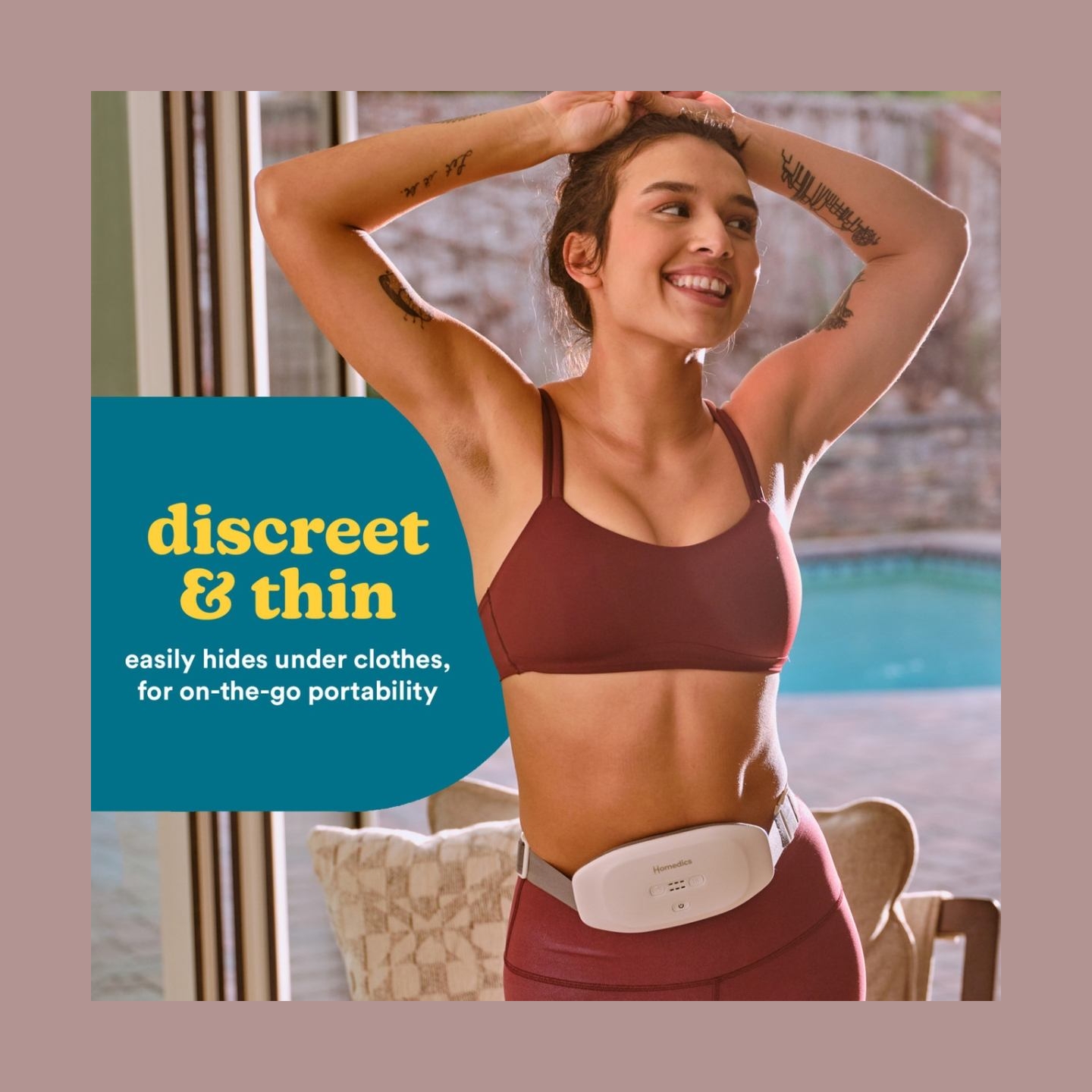 Homedics WMH-200H Cycle Comfort Heat and Vibration Belt