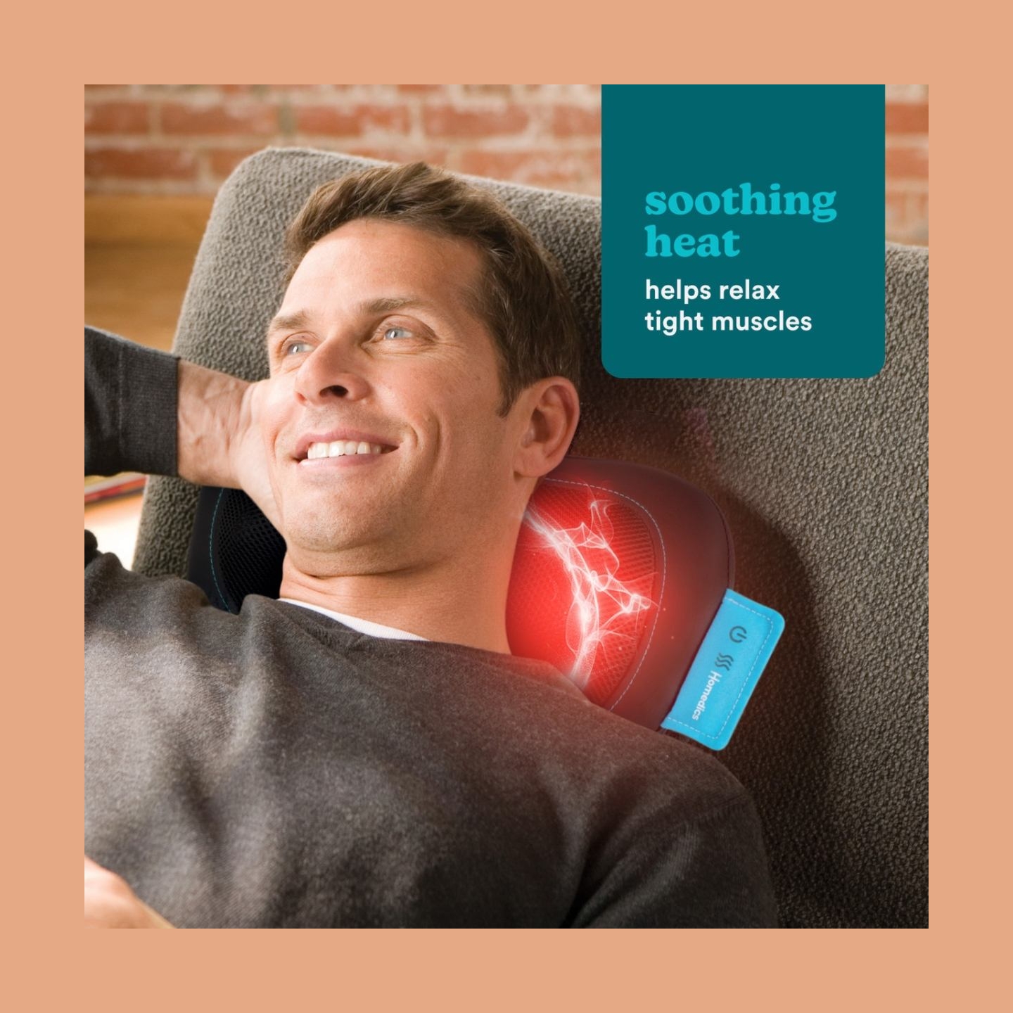 Homedics SP-50H Shiatsu Pillow Massager With Heat