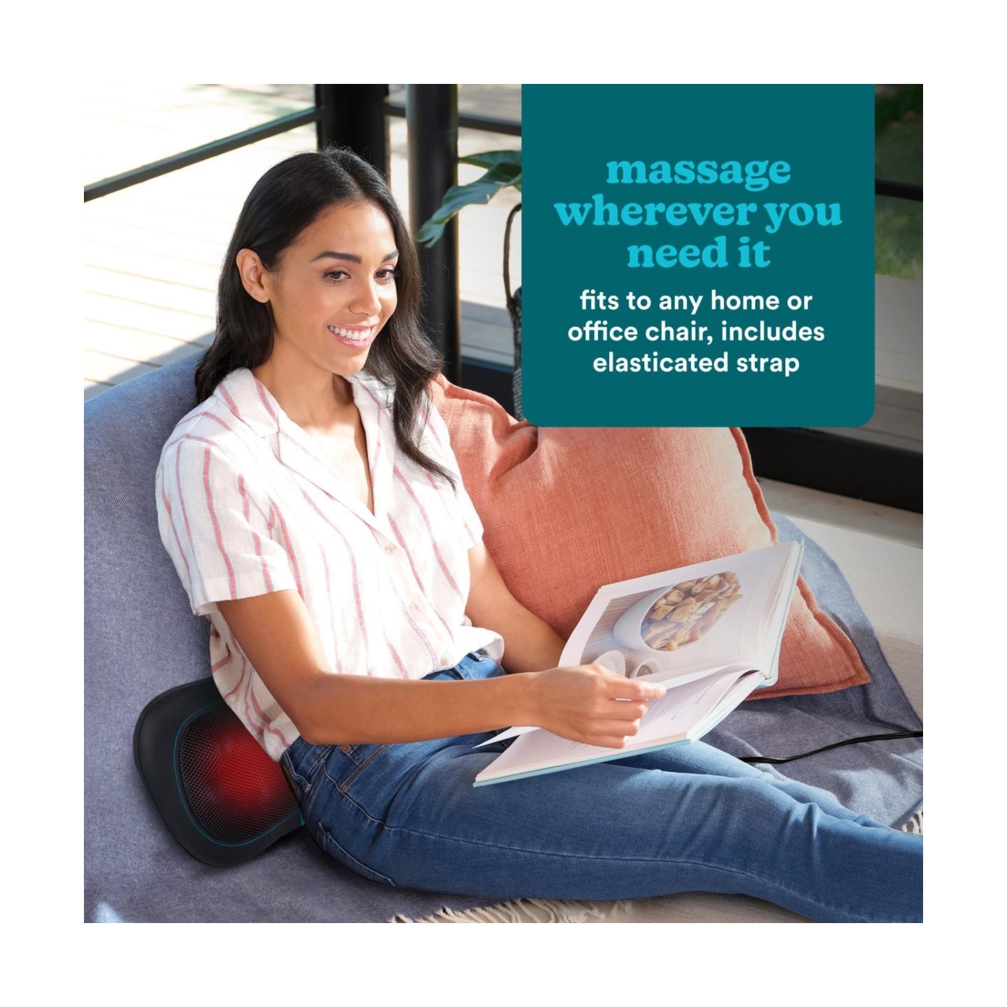 Homedics SP-50H Shiatsu Pillow Massager With Heat