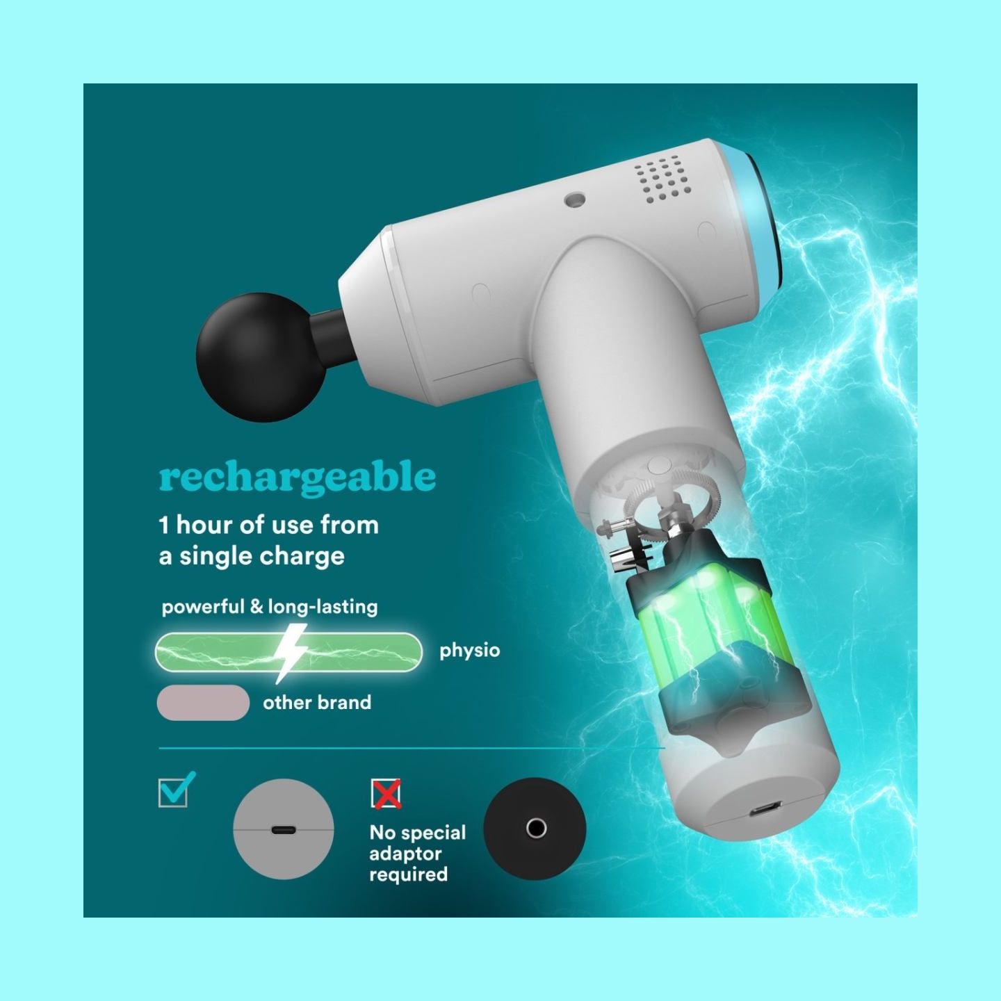 Homedics PGM-150-EU Physio Massage Gun