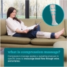 Homedics SR-CMXCE10HBND  Modulair Compression System Calf Wrap + Controller