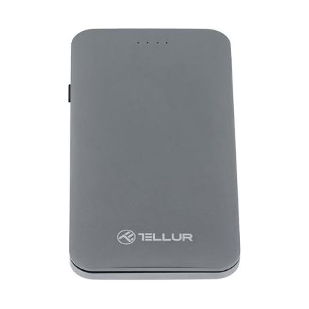 Tellur Power Bank QC 3.0 Fast Charge, 5000mAh, 3in1 gray