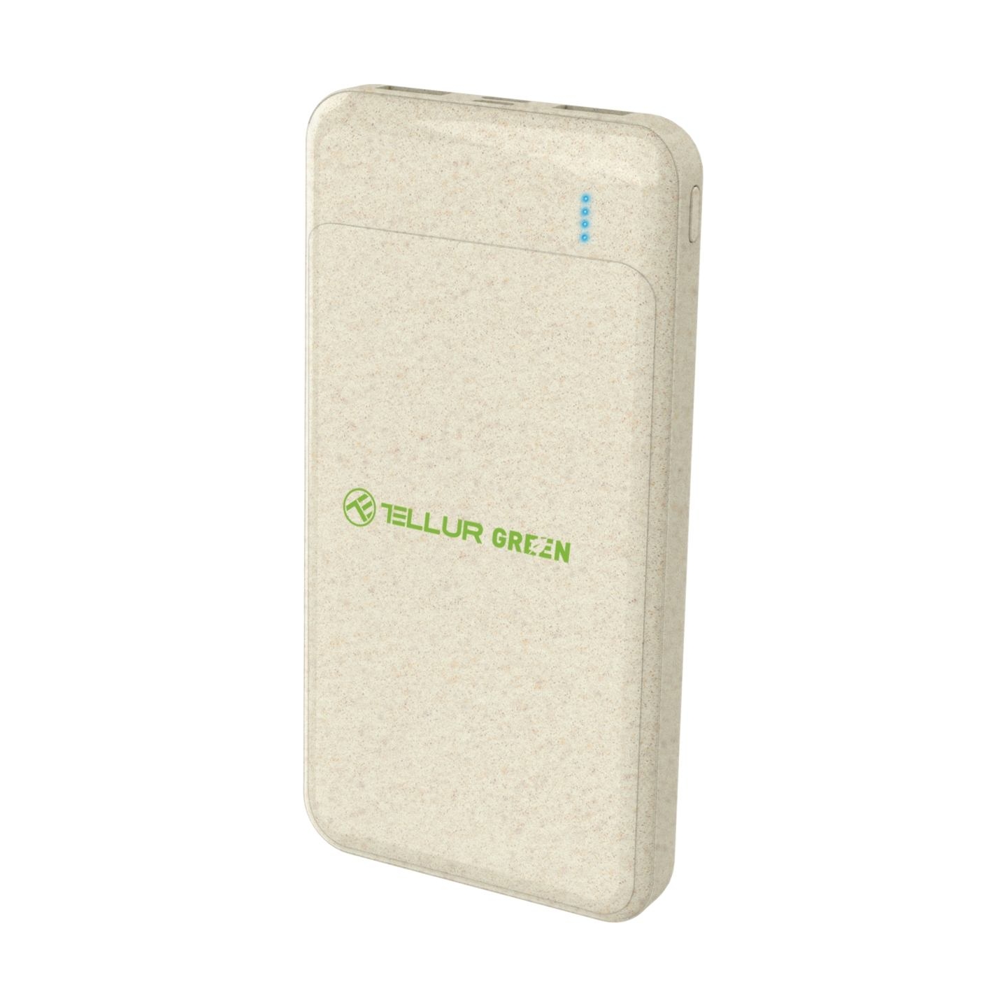 Tellur PD103 Green Power Bank 10000mAh, 2xQC3.0 + PD 18W cream