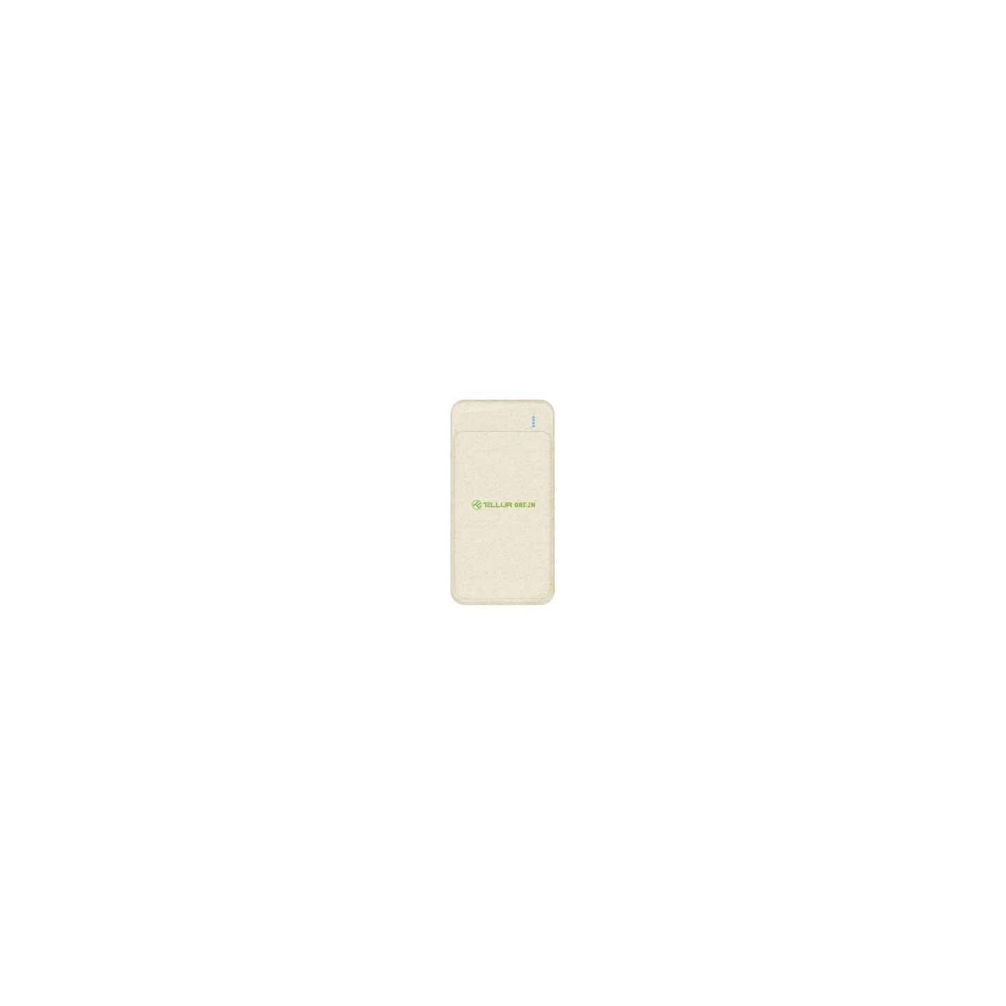Tellur PD103 Green Power Bank 10000mAh, 2xQC3.0 + PD 18W cream