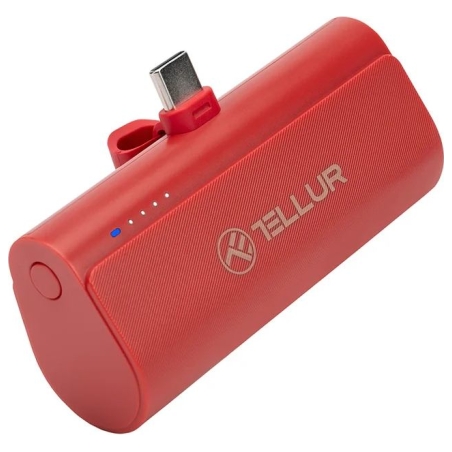 Tellur PD202 Powerbank 5000mAh red