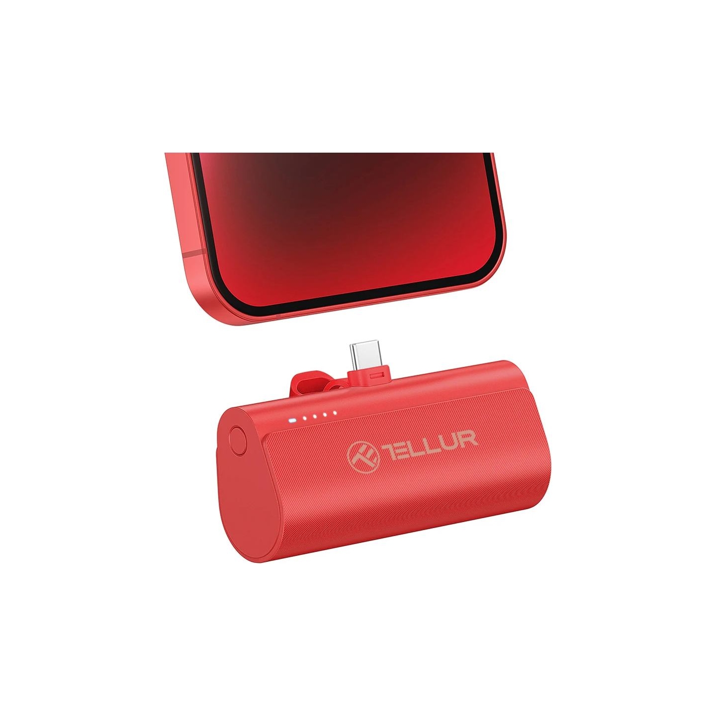 Tellur PD202 Powerbank 5000mAh red