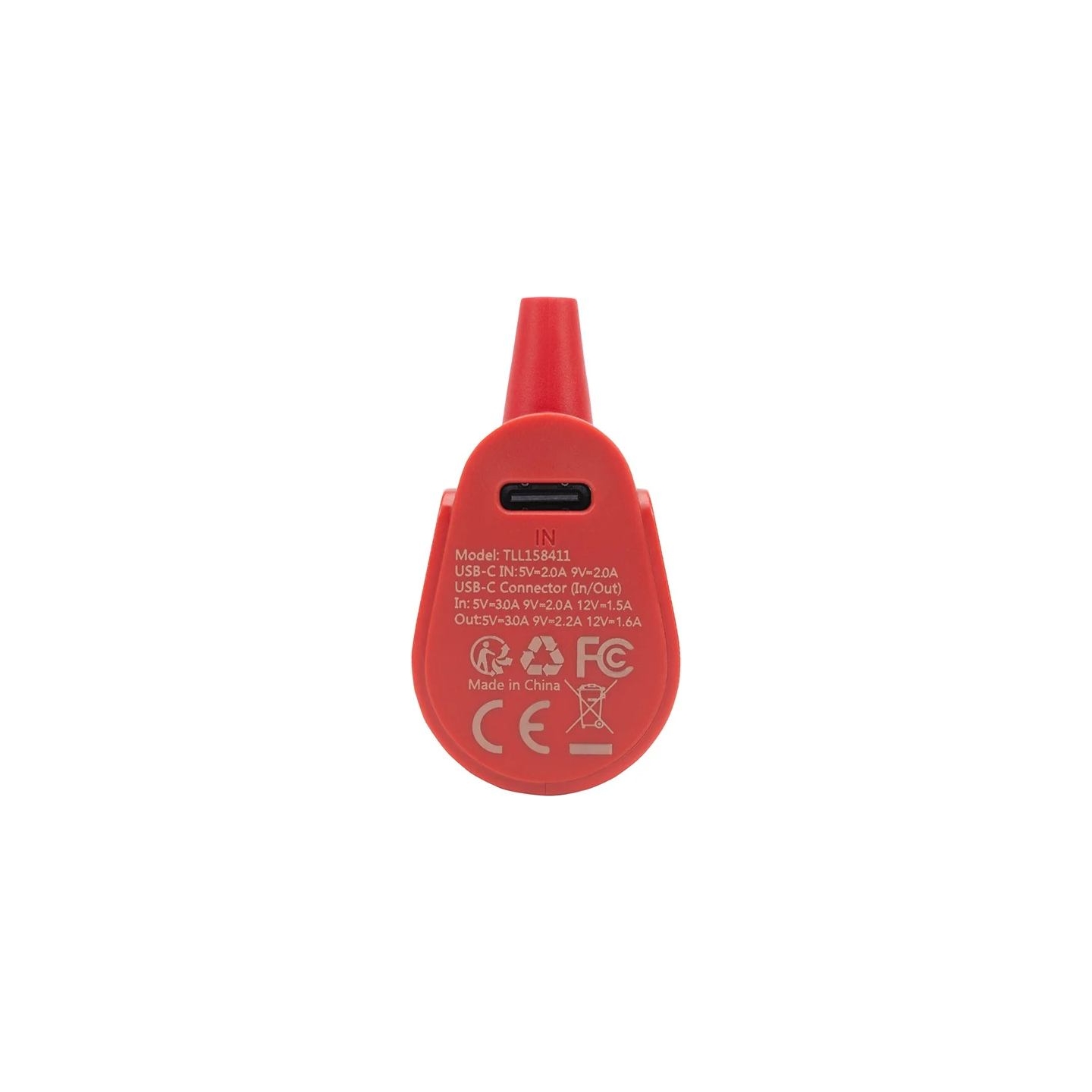 Tellur PD202 Powerbank 5000mAh red