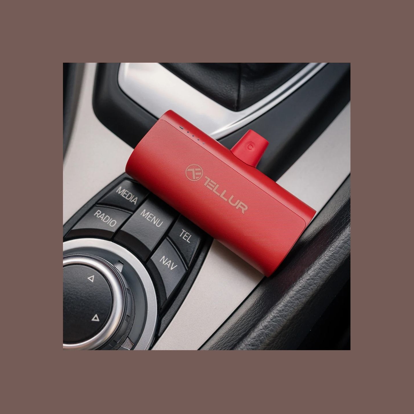 Tellur PD202 Powerbank 5000mAh red
