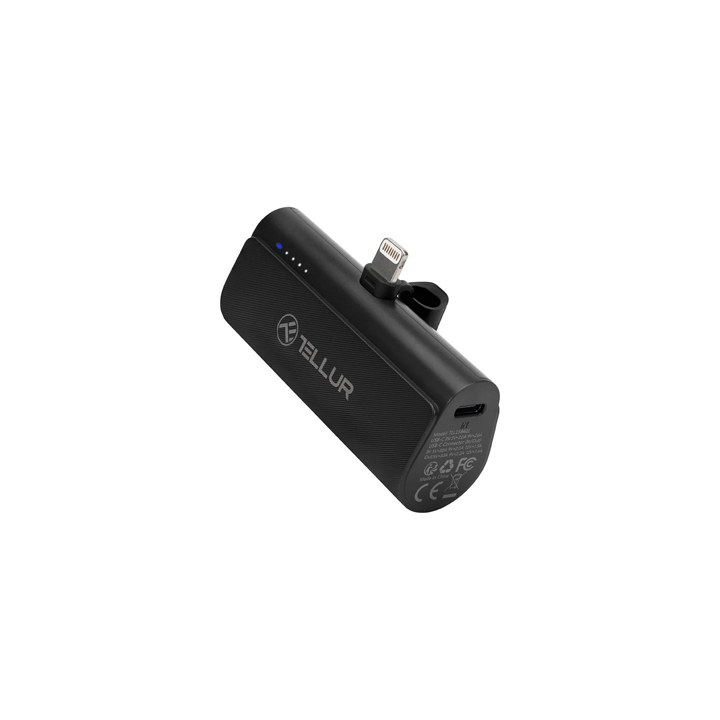 Tellur PD203 Powerbank 5000mAh black