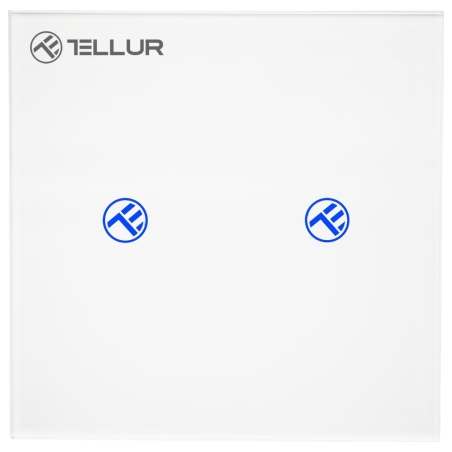 Tellur Smart WiFi switch, SS2N 2 port 1800W 10A