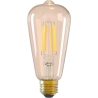Tellur WiFi Filament Smart Bulb E27, Amber, White/Warm, Dimmer