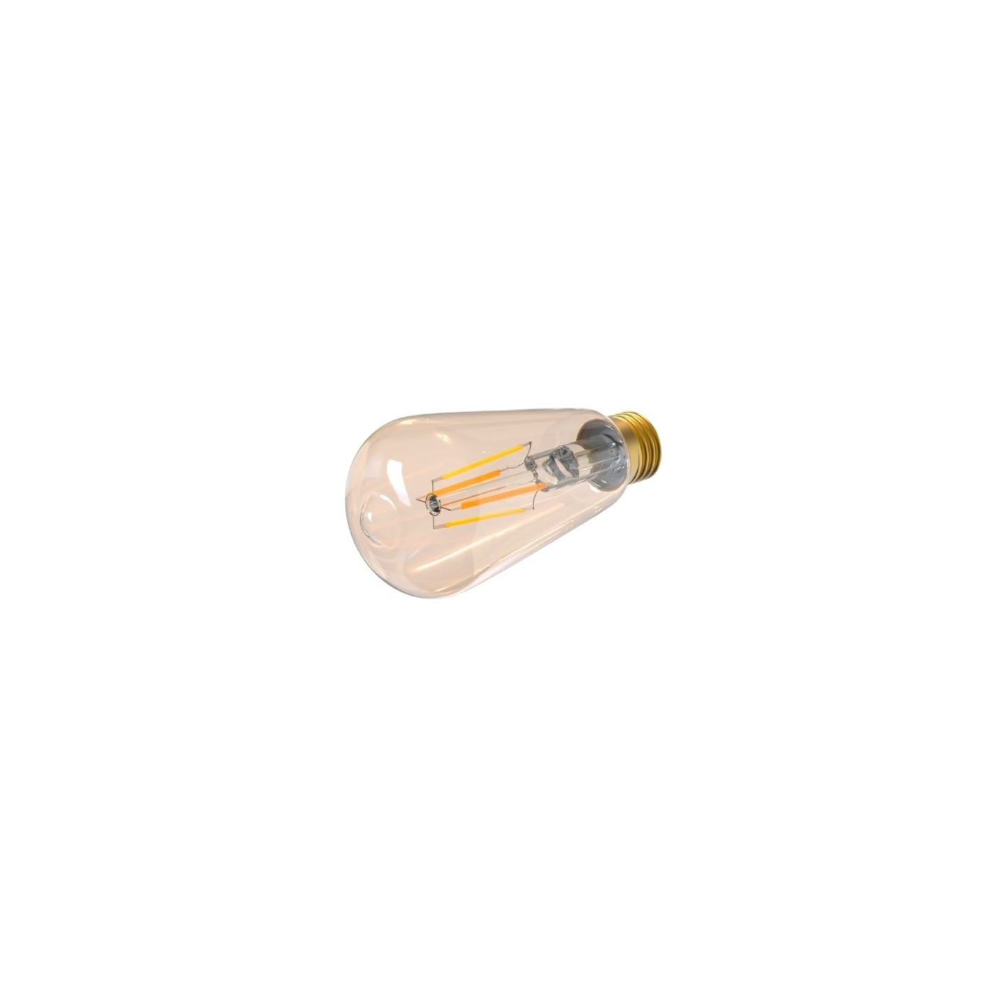 Tellur WiFi Filament Smart Bulb E27, Amber, White/Warm, Dimmer