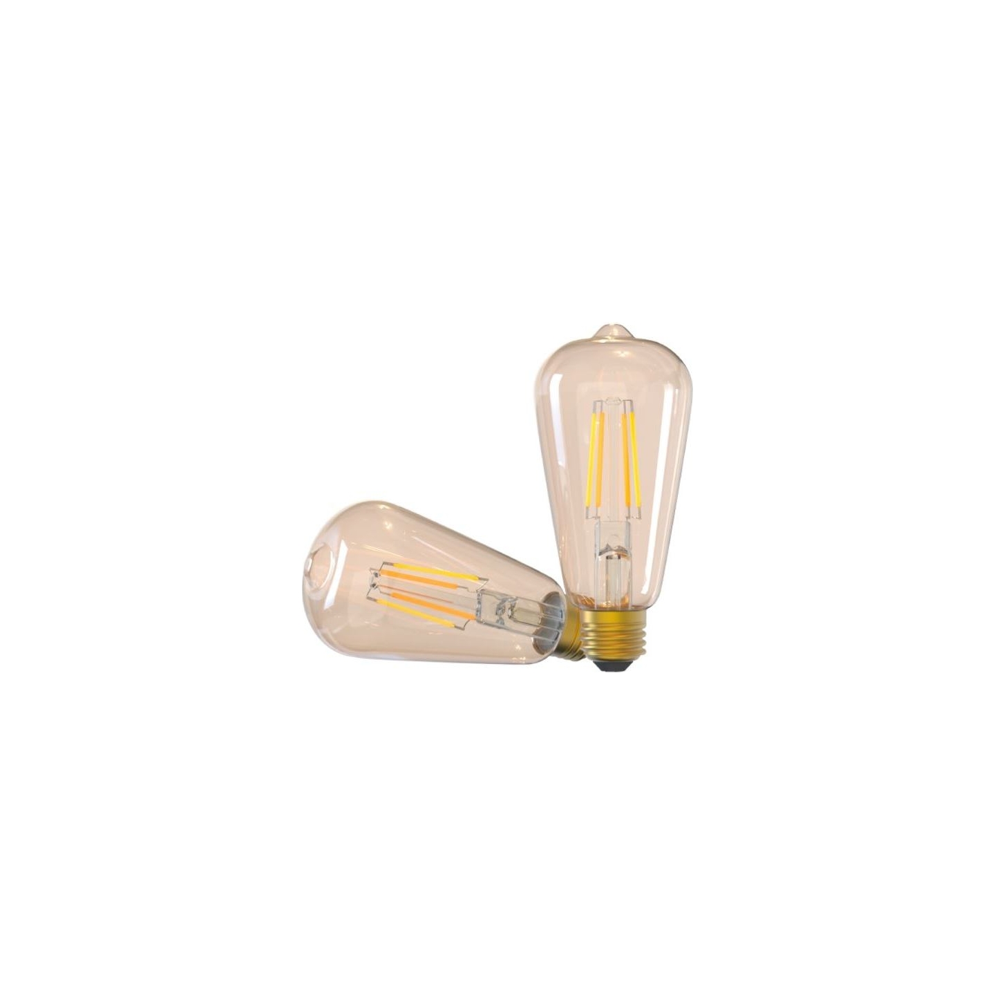 Tellur WiFi Filament Smart Bulb E27, Amber, White/Warm, Dimmer